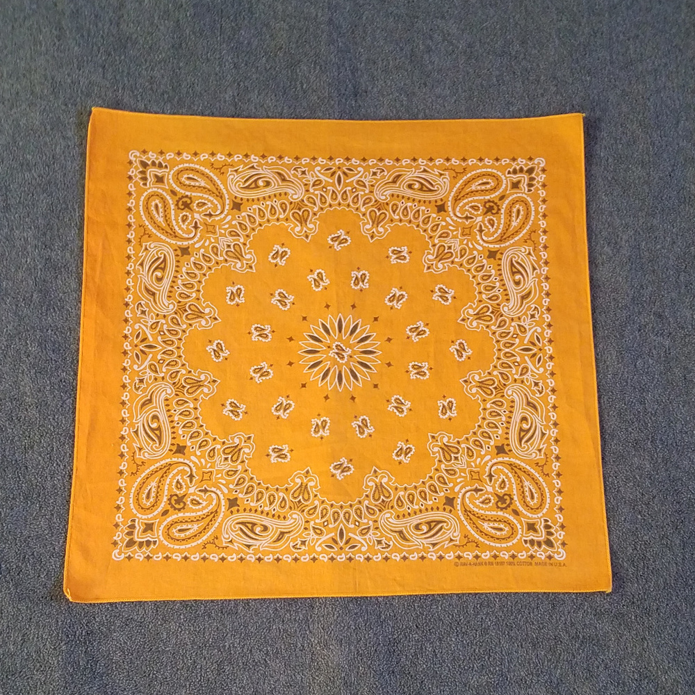 GOLD Hav-A-Hank Bandana